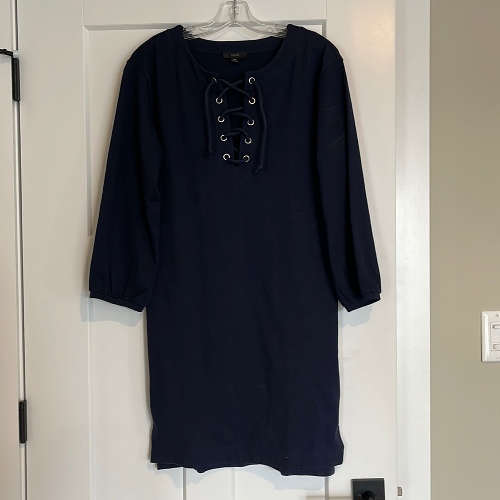 Navy J.Crew Tunic Cover Up